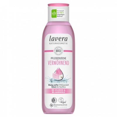 bagno doccia rosa selvatica e cotone (250ml)